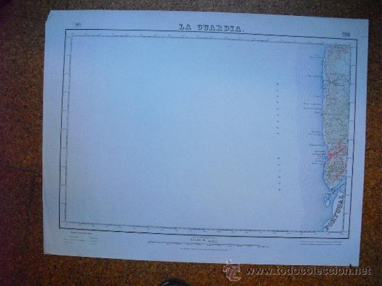 Mapas contempor&aacute;neos: PRIMERA EDICION EN 1940 DEL MAPA DE LA GUARDIA E 1:50000 EDICION  EN VARIAS TINTAS