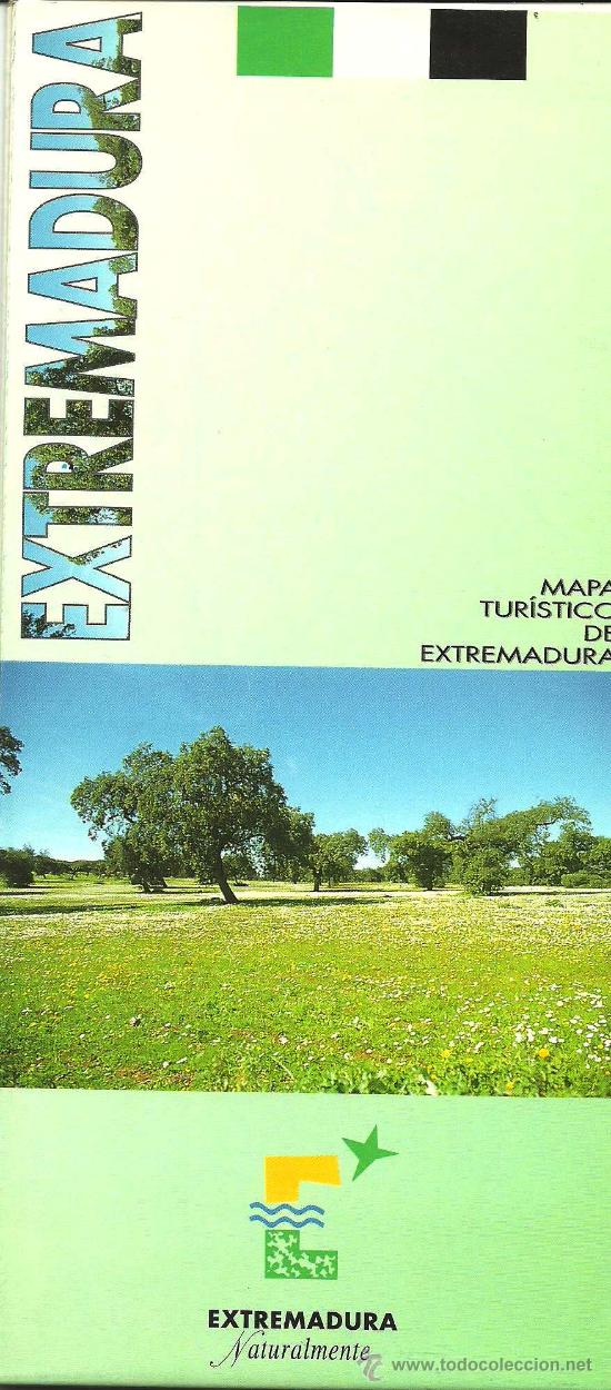 Mapas contempor&aacute;neos: Mapa tur&iacute;stico de Extremadura - Foto 1