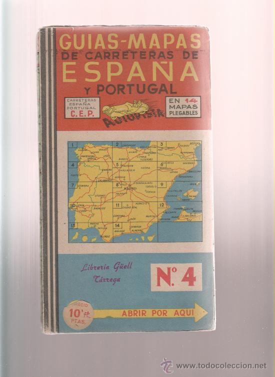 Mapas contempor&acirc;neos: ANTIGUO MAPA DE ESPA&Ntilde;A N&ordm; 4