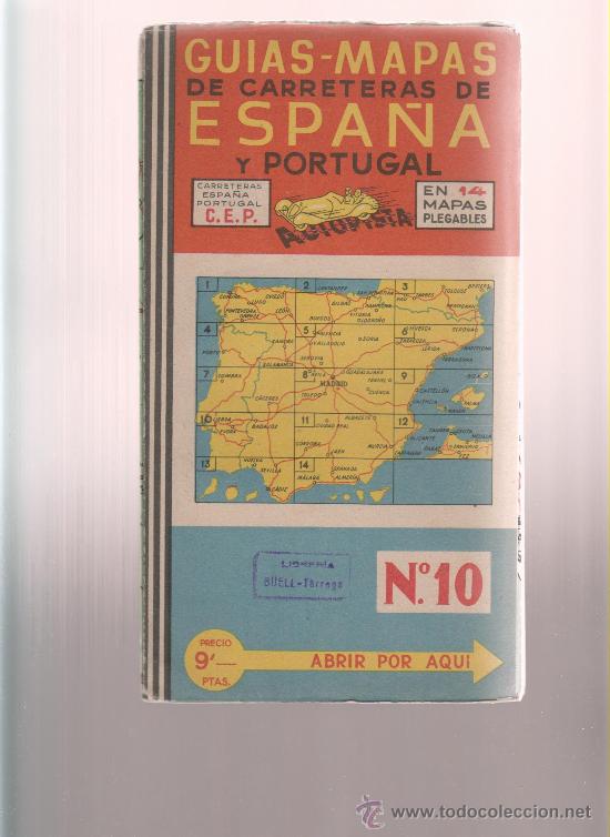 Mapas contempor&acirc;neos: ANTIGUO MAPA DE ESPA&Ntilde;A N&ordm; 10