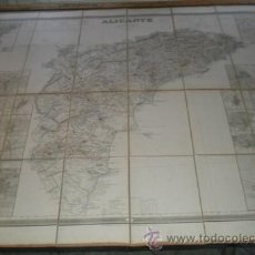 Mapas contemporáneos: ALICANTE ATLAS DEL DICCIONARIO GEOGRAFICO 1859. Lote 30175948