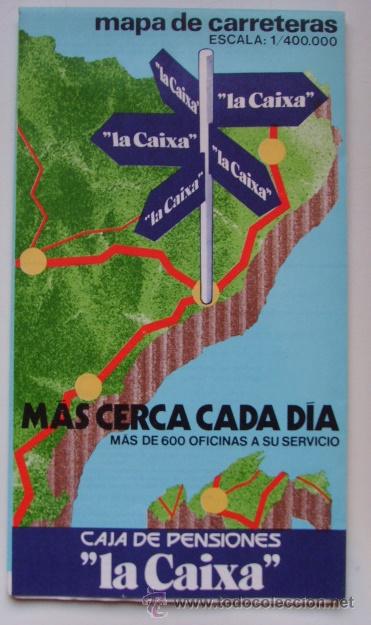 Mapas contempor&aacute;neos: MAPA CATALU&Ntilde;A CARRETERAS - Foto 1