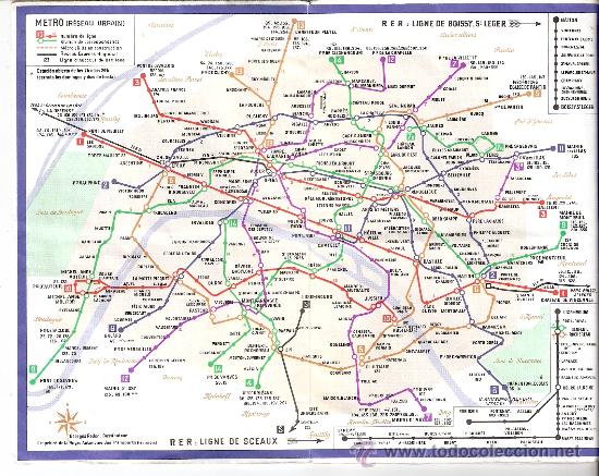 mapa carreteras paris paris. como desplazarse en paris.mapa de carret   Comprar Mapas 