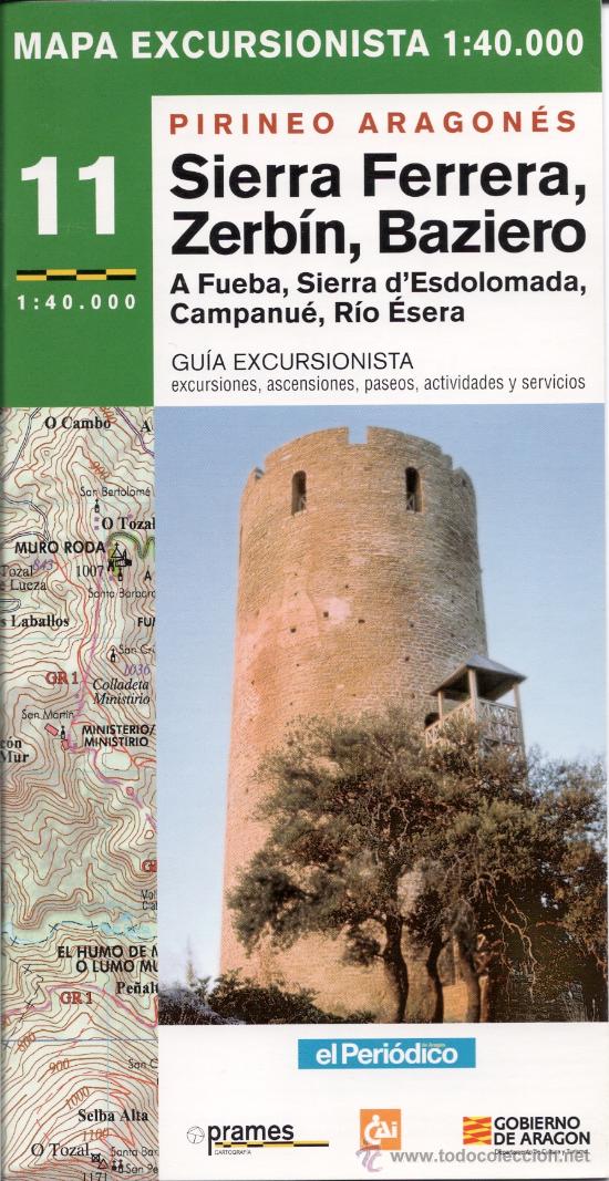 Mapas contempor&aacute;neos: SIERRA FERRERA. GU&Iacute;A Y MAPA EXCURSIONISTA - Foto 1