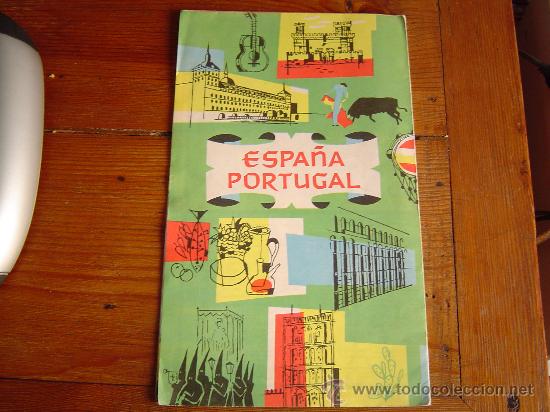Mapas contempor&aacute;neos: Mapa Espa&ntilde;a - Portugal Shell. - Foto 1