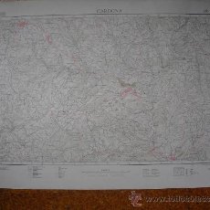 Mapas contemporáneos: 1975 MAPA DE CARDONA 1:50000 EN VARIAS TINTAS 3ª EDICION INSTITUTO GEOGRÁFICO Y CATASTRAL. Lote 31178563