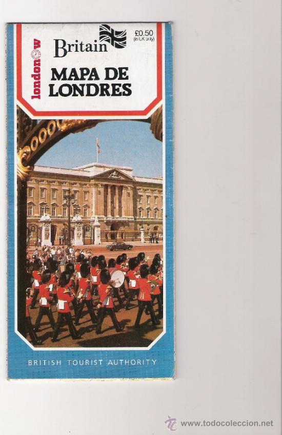 Mapas contempor&aacute;neos: MAPA DE LONDRES - BRITAIN - Foto 1