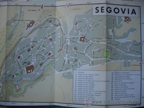 Mapas contempor&aacute;neos: SEGOVIA.1964. 14.5X25 - Foto 1