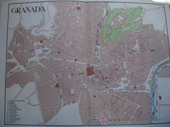 Mapas contempor&aacute;neos: GRANADA ,MAPA A&Ntilde;OS 60.18X13.5 - Foto 1