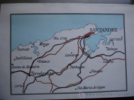 Mapas contempor&aacute;neos: SANTANDER,MAPA A&Ntilde;OS 60.14X9 - Foto 1