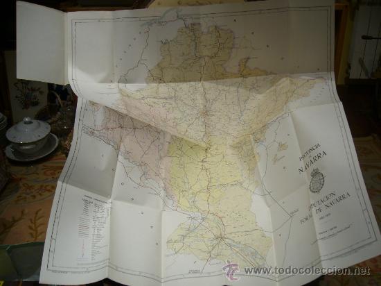 Mapas contempor&aacute;neos: MAPA DE NAVARRA DE 1.970. - Foto 2