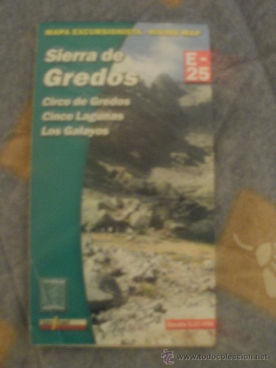 Mapas contempor&aacute;neos: MAPA SIERRA DE GREDOS - Foto 1