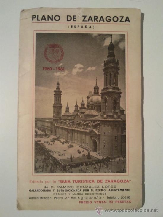 Mapas contempor&aacute;neos: ANTIGUO PLANO ZARAGOZA - Foto 1