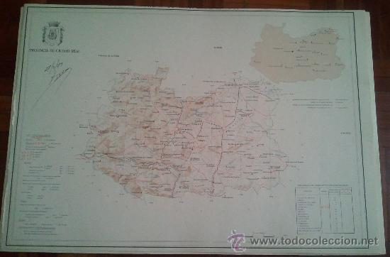 Mapas contempor&aacute;neos: CIUDAD REAL - MAPA COMERCIAL DE ESPA&Ntilde;A - A&Ntilde;O 1979 - Foto 1