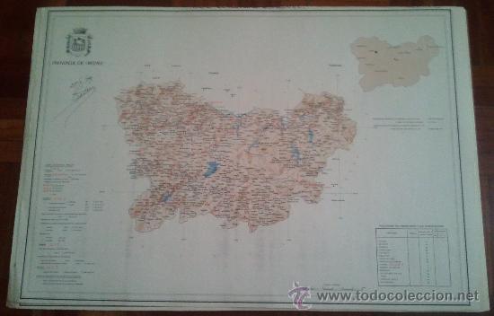 Mapas contempor&aacute;neos: ORENSE - MAPA COMERCIAL DE ESPA&Ntilde;A - A&Ntilde;O 1979 - Foto 1