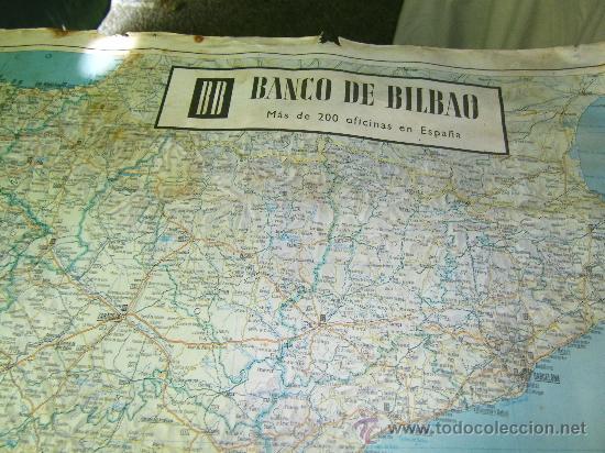 Mapas contempor&aacute;neos: MAPA DE ESPA&Ntilde;A DEL BANCO DE BILBAO - Foto 4