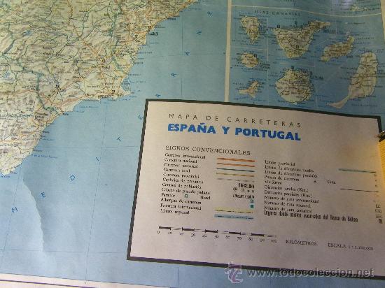Mapas contempor&aacute;neos: MAPA DE ESPA&Ntilde;A DEL BANCO DE BILBAO - Foto 5