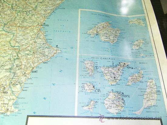 Mapas contempor&aacute;neos: MAPA DE ESPA&Ntilde;A DEL BANCO DE BILBAO - Foto 3