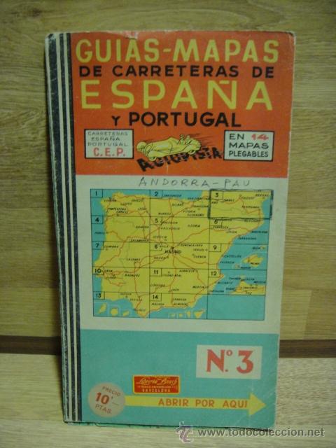 Contemporary maps: guia mapa de espa&ntilde;a y portugal  - mapa n&ordm; 3 - andorra - pau