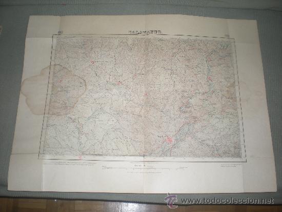 Mapas contempor&aacute;neos: ANTIGUO MAPA DE . CALATAYUD Y SU COMARCA . A&Ntilde;O 1924 - Foto 1