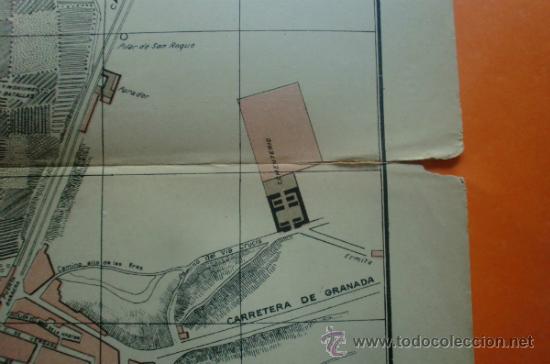 Mapas contempor&aacute;neos: MAPA Y NOMENCLATOR DE LAS VIAS Y EDIFICIOS PUBLICOS DE JAEN - A. MARTIN EDITOR 1920 - Foto 3