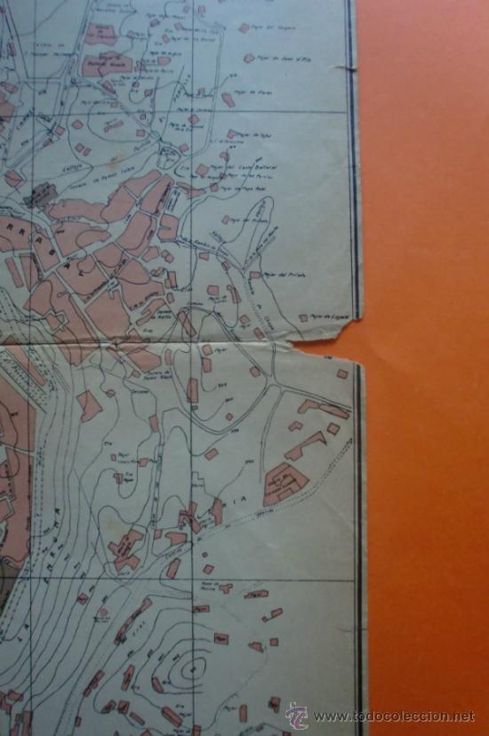 Mapas contempor&aacute;neos: MAPA Y NOMENCLATOR DE LAS VIAS Y EDIFICIOS PUBLICOS DE TERUEL - A. MARTIN EDITOR 1920 - Foto 3