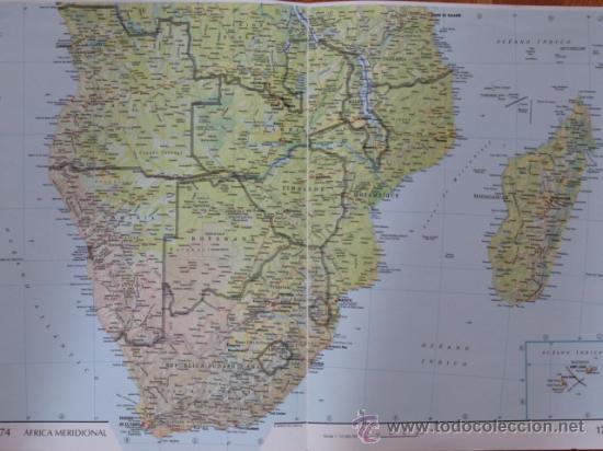 Mapas contempor&aacute;neos: Plano de &Aacute;frica meridional - Foto 1