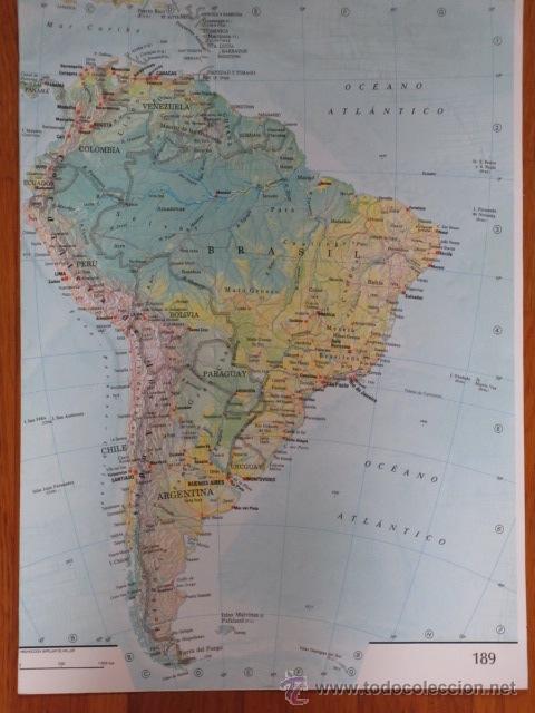 Mapas contempor&aacute;neos: Plano de Am&eacute;rica central y Antillas - Foto 1