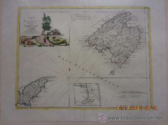 Mapas contempor&aacute;neos: MAPA MALLORCA Y FORMENTERA ZATTA - Foto 1