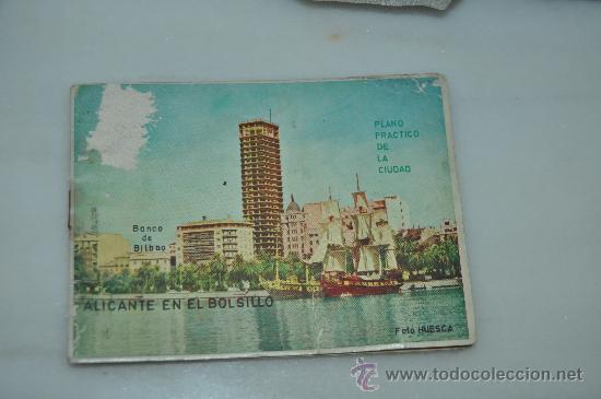 Mapas contempor&acirc;neos: Plano callejero de alicante.