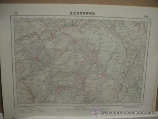Mapas contempor&aacute;neos: mapa militar de alpuente - Foto 1