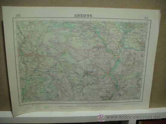 Contemporary maps: mapa militar de ademuz