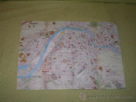 Mapas contempor&aacute;neos: MAPA DE LA CIUDAD DE BILBAO - Foto 3