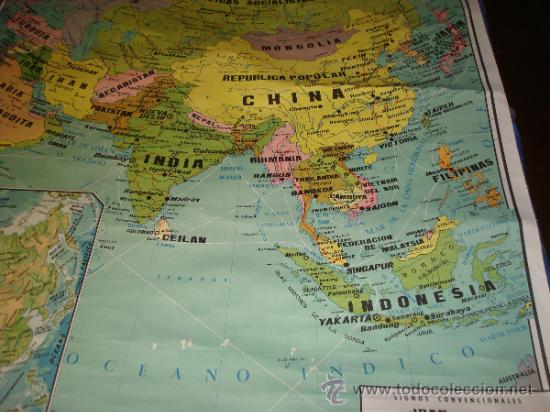 Mapas contempor&aacute;neos: mapa de asia politico - Foto 5