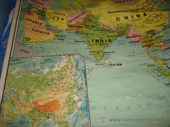 Mapas contempor&aacute;neos: mapa de asia politico - Foto 4