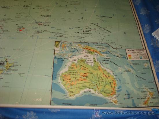 Mapas contempor&aacute;neos: mapa politico de oceania 1971 - Foto 5