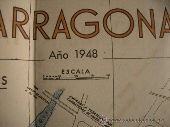 Mapas contempor&aacute;neos: Plano de Tarragona del 48 - Foto 1