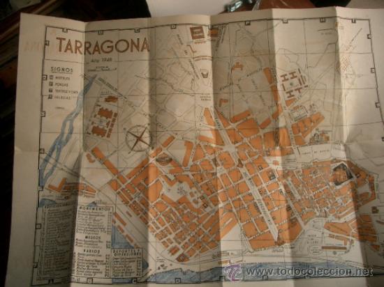 Mapas contempor&aacute;neos: Plano de Tarragona del 48 - Foto 2