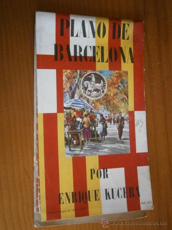 Contemporary maps: Plano de Barcelona