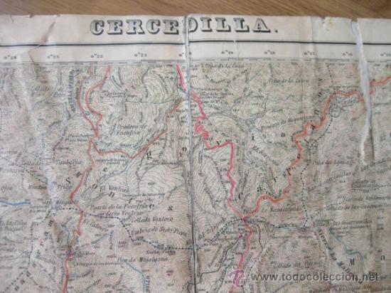Mapas contempor&aacute;neos: MAPA DE LA ZONA DE CERCEDILLA - Foto 2