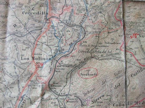 Mapas contempor&aacute;neos: MAPA DE LA ZONA DE CERCEDILLA - Foto 4