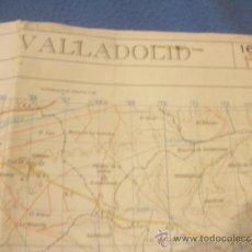 Mapas contemporáneos: MAPA MILITAR DEL SERVICIO GEOGRAFICO DEL EJERCITO . VALLADOLID.PUBLICADO EN 1980.. Lote 37012518