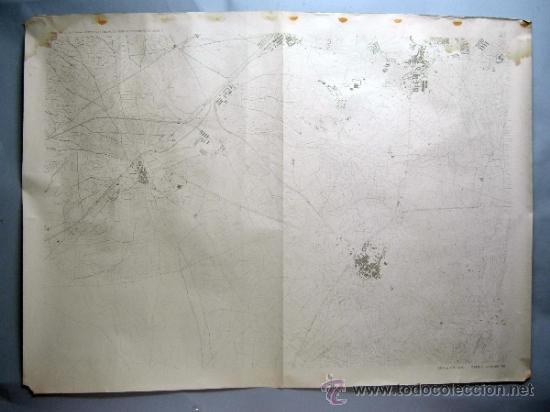 Zeitgen&ouml;ssische Karten: Mapa Madrid Comisar&iacute;a General Ordenaci&oacute;n Urbana Madrid Octubre 1961 escala 1:10000