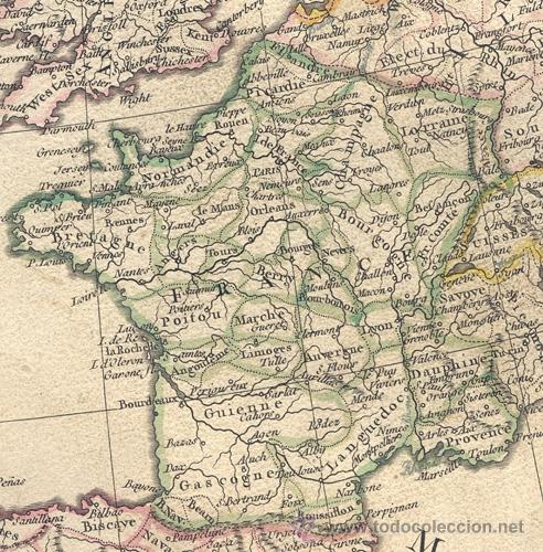 Mapas contempor&aacute;neos: MAPA DE EUROPA &ndash; A&Ntilde;O 1751 - Foto 5