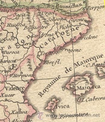 Mapas contempor&aacute;neos: MAPA DE EUROPA &ndash; A&Ntilde;O 1751 - Foto 9