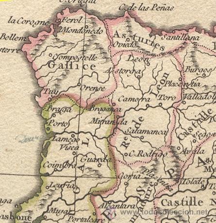 Mapas contempor&aacute;neos: MAPA DE EUROPA &ndash; A&Ntilde;O 1751 - Foto 10