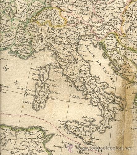 Mapas contempor&aacute;neos: MAPA DE EUROPA &ndash; A&Ntilde;O 1751 - Foto 14