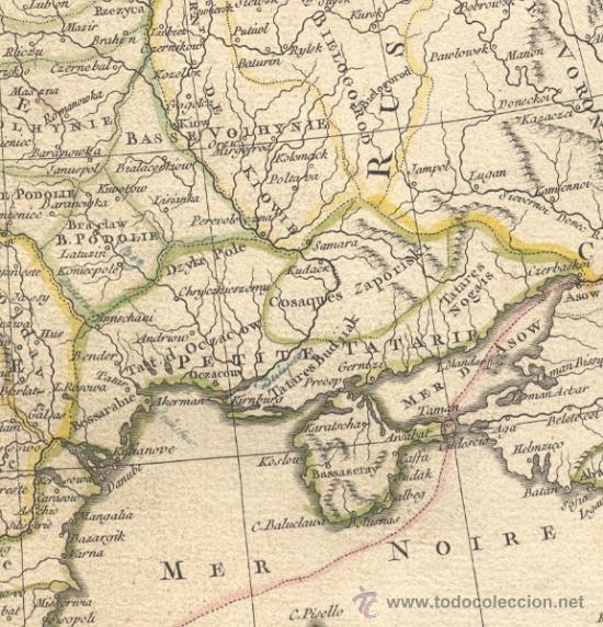 Mapas contempor&aacute;neos: MAPA DE EUROPA &ndash; A&Ntilde;O 1751 - Foto 17