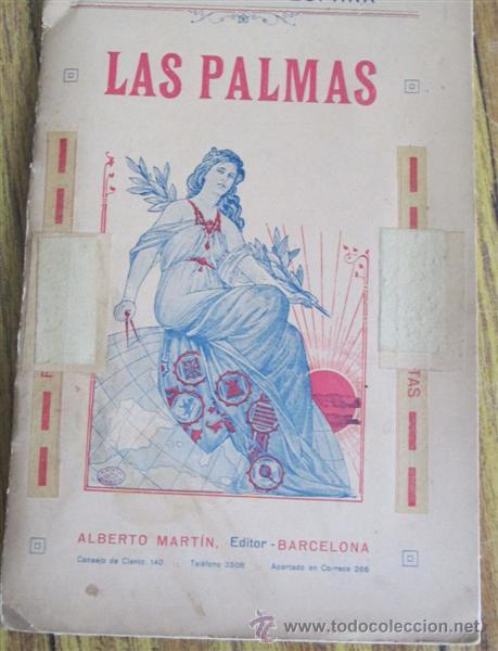 Mapas contempor&aacute;neos: Mapa entelado LAS PALMAS .. Edt Mart&iacute;n - Foto 1
