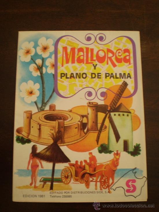 Mapas contempor&aacute;neos: PLANO DE PALMA DE MALLORCA A&Ntilde;O 1981 - Foto 1